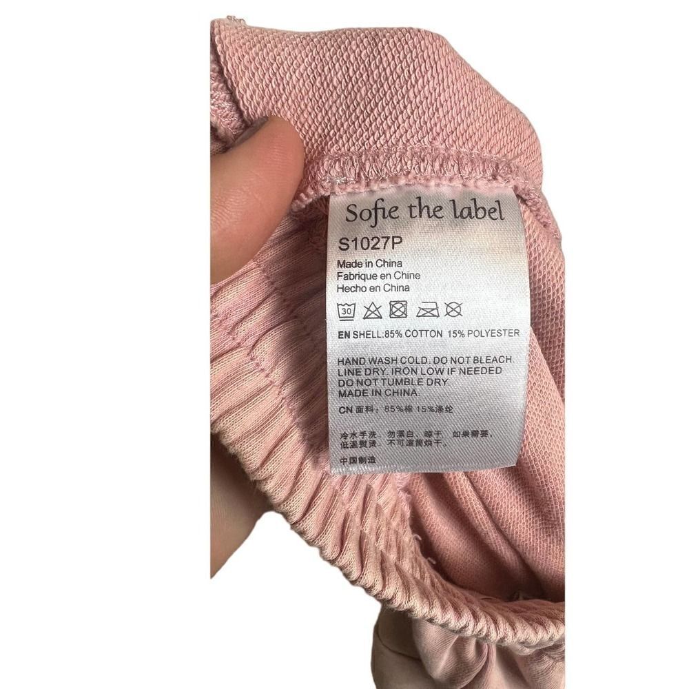 Sofie the Label Remi Pink Utility Pants NWT Sz. M - Picture 5 of 5